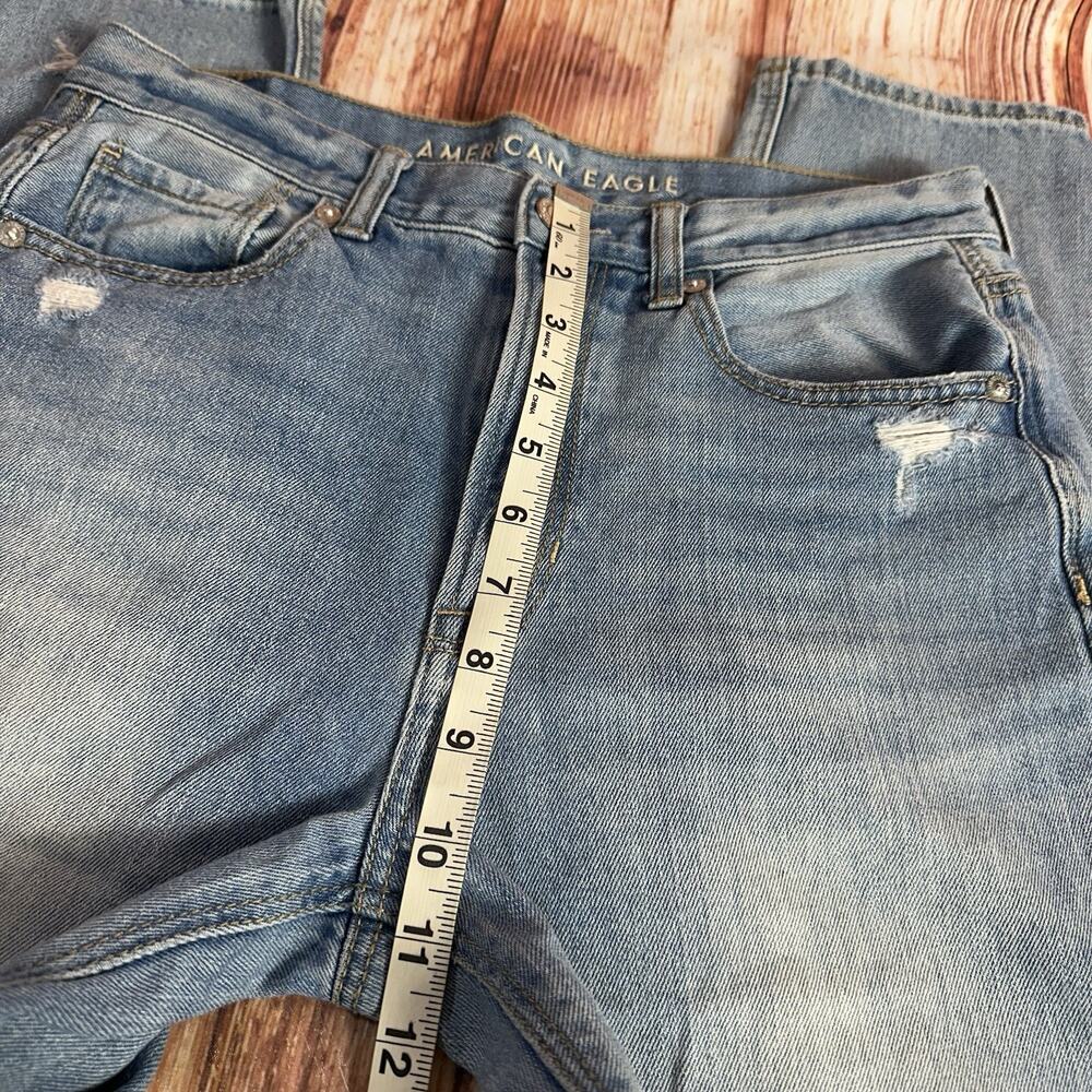 American Eagle MOM JEAN Womens Size 6 Short High Rise Jeans Denim Pants 29x25 - Picture 6 of 11